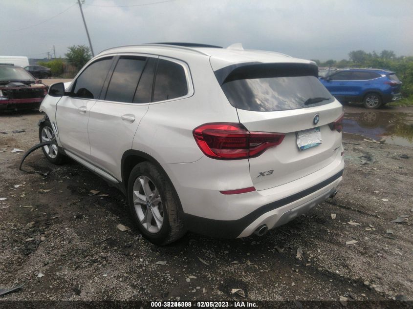 2019 BMW X3 XDRIVE30I - 5UXTR9C57KLD93500