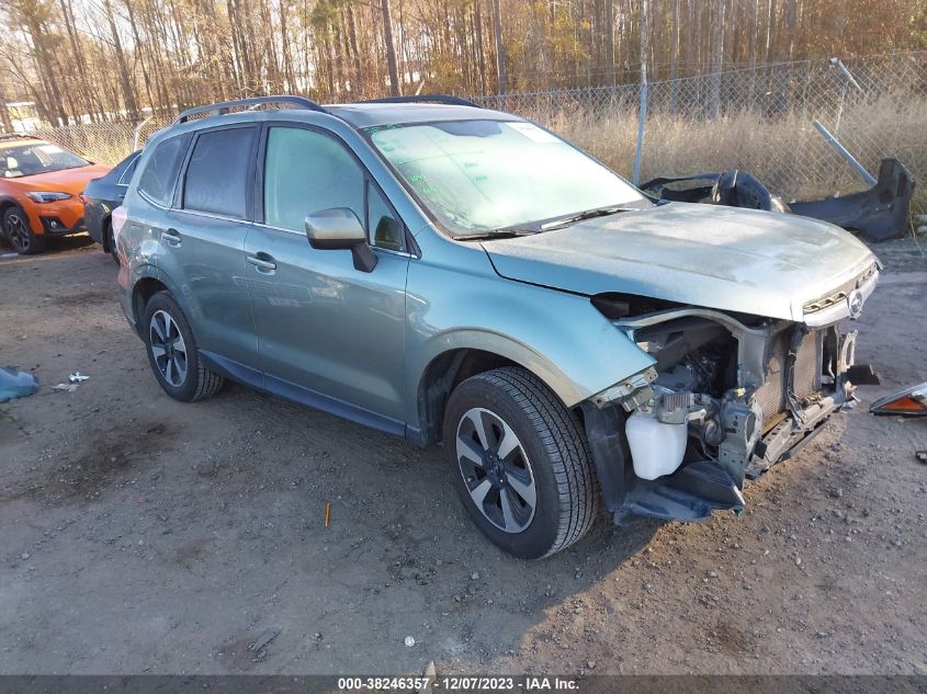 2017 SUBARU FORESTER 2.5I LIMITED - JF2SJAJC7HH484722