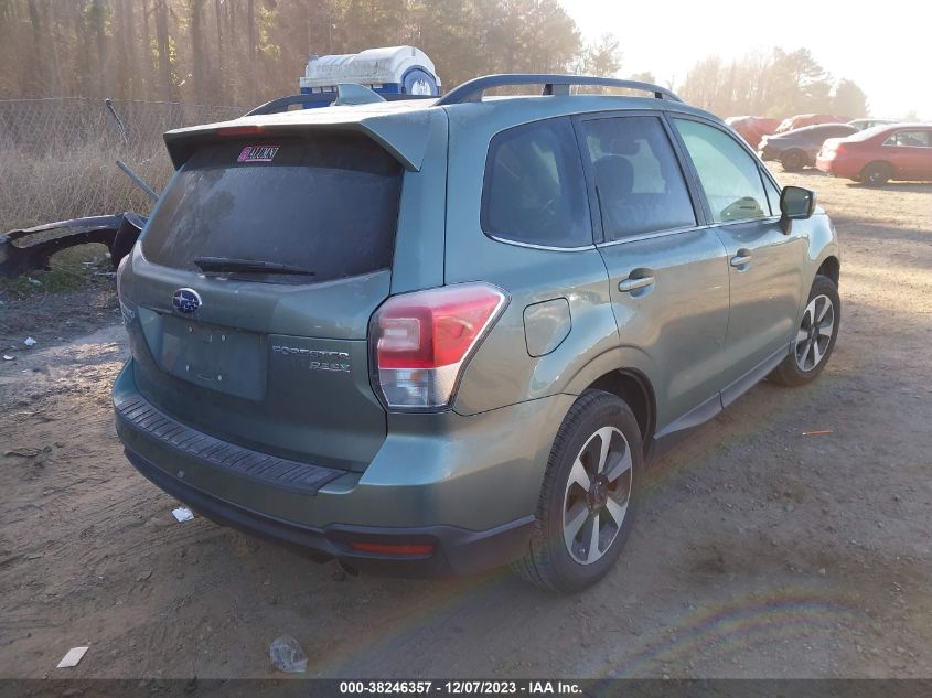 2017 SUBARU FORESTER 2.5I LIMITED - JF2SJAJC7HH484722