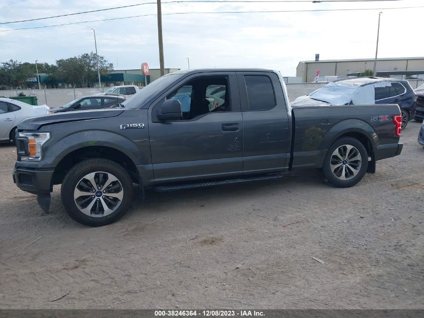 1FTEX1CP0KKC07902 | 2019 FORD F-150