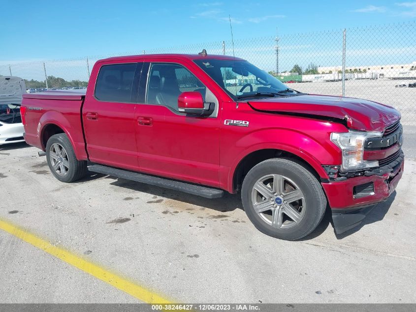 2019 FORD F-150 LARIAT - 1FTEW1C55KKF22874