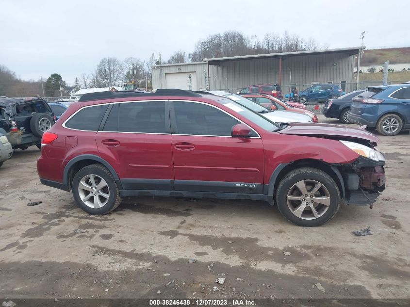 2014 SUBARU OUTBACK 2.5I LIMITED - 4S4BRBMCXE3203056