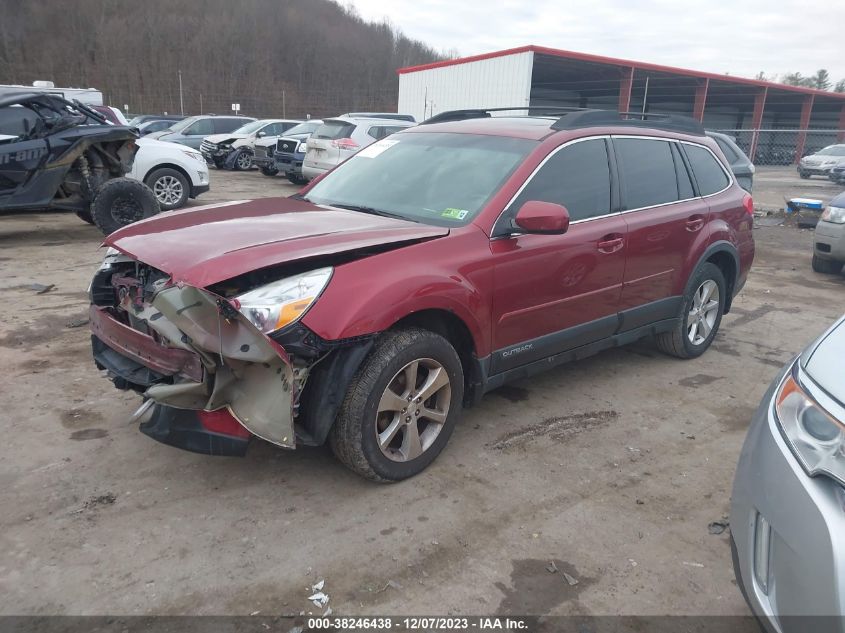 2014 SUBARU OUTBACK 2.5I LIMITED - 4S4BRBMCXE3203056
