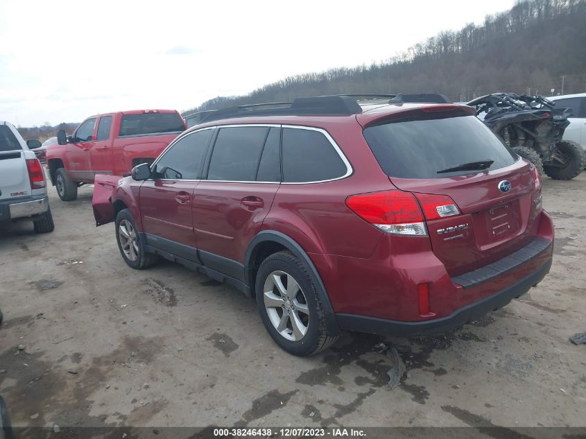 2014 SUBARU OUTBACK 2.5I LIMITED - 4S4BRBMCXE3203056