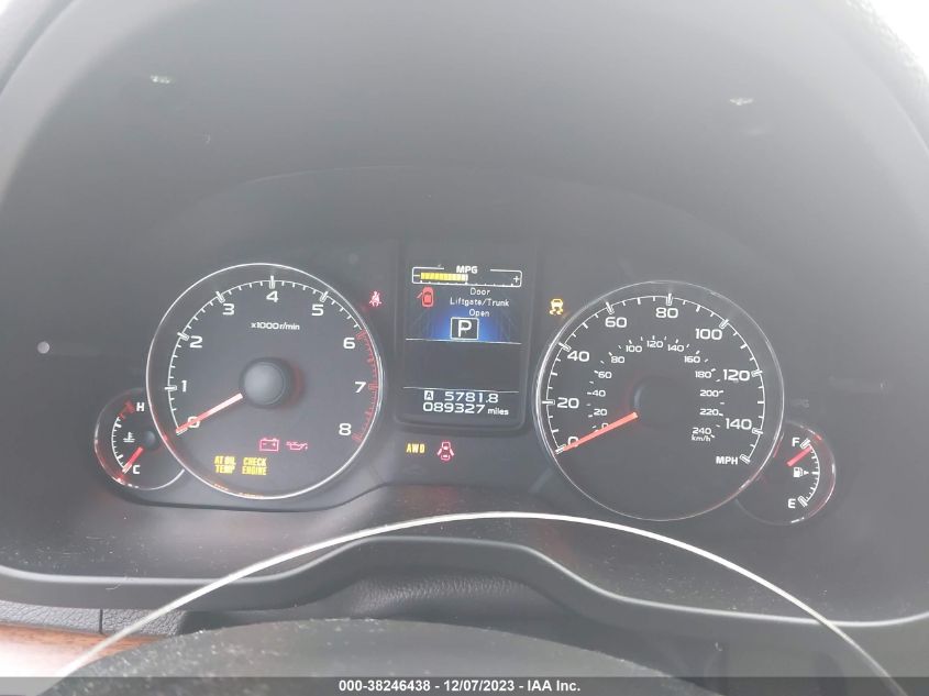 2014 SUBARU OUTBACK 2.5I LIMITED - 4S4BRBMCXE3203056