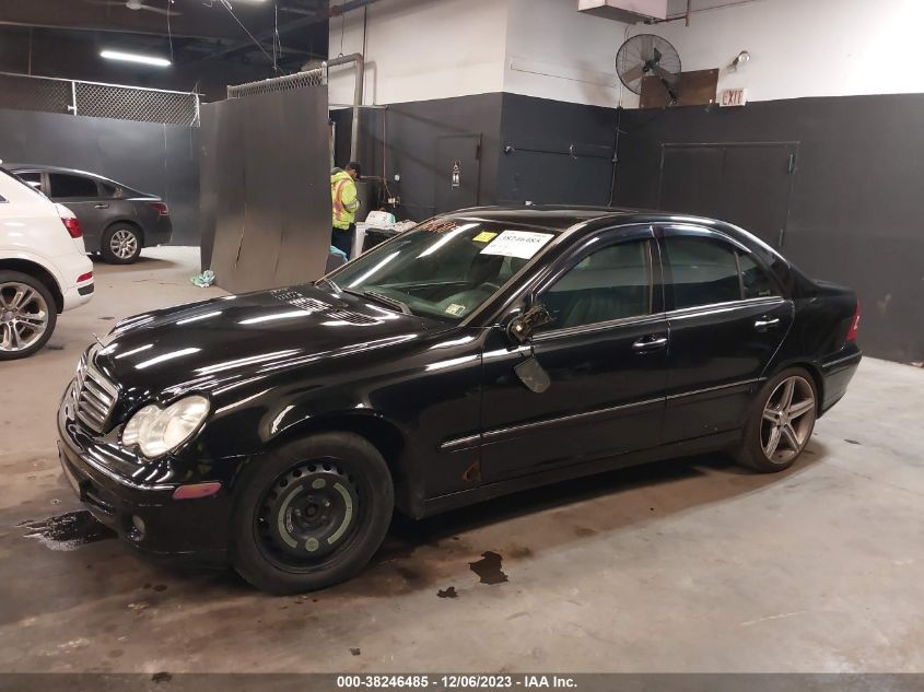 WDBRF92H16F764599 | 2006 MERCEDES-BENZ C 280