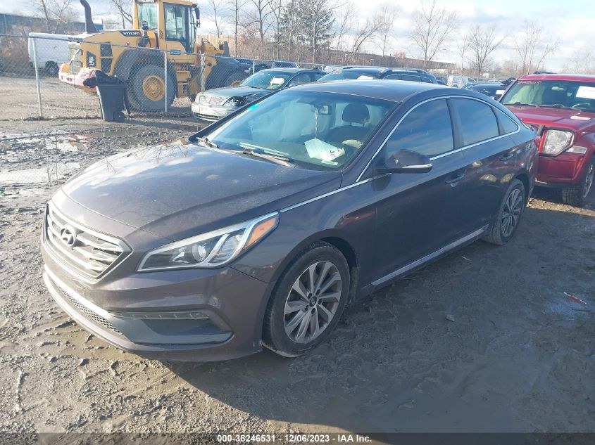 5NPE34AF2FH106856 | 2015 HYUNDAI SONATA