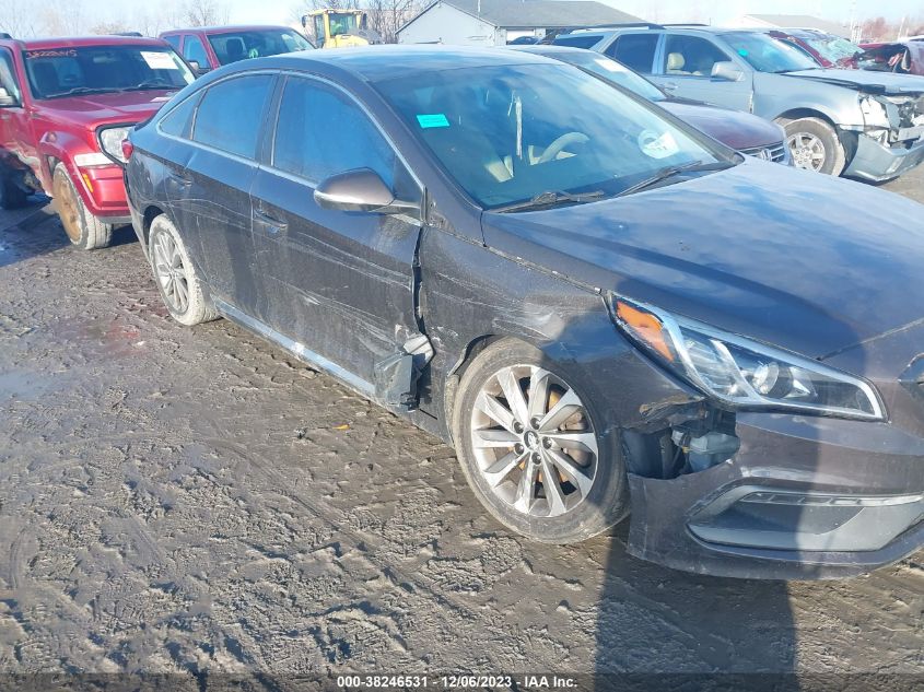 2015 HYUNDAI SONATA SPORT/LIMITED - 5NPE34AF2FH106856