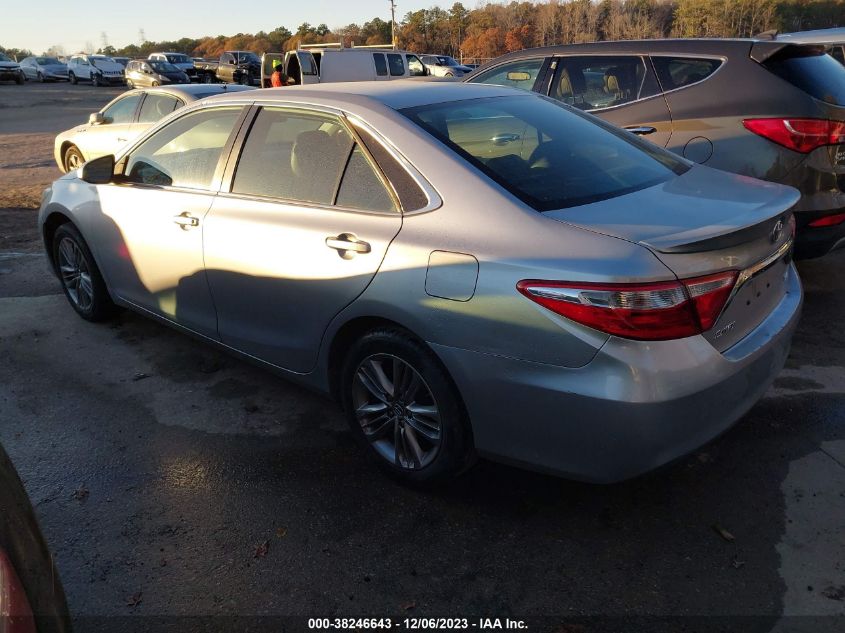 2015 TOYOTA CAMRY SE - 4T1BF1FK5FU090927