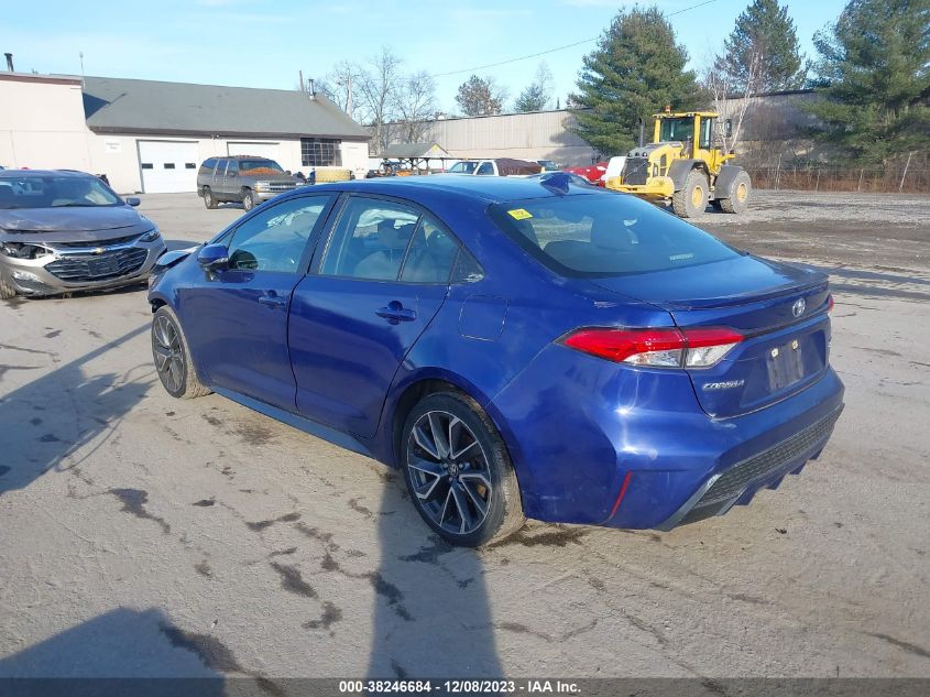 2020 TOYOTA COROLLA SE - JTDS4RCE0LJ038481