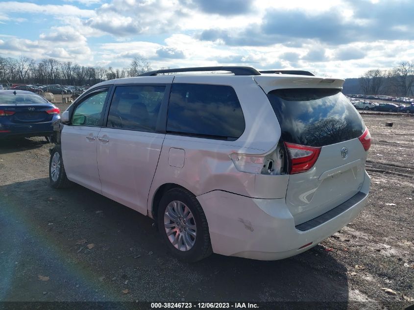 5TDYK3DCXFS593567 2015 TOYOTA SIENNA, photo no. 3