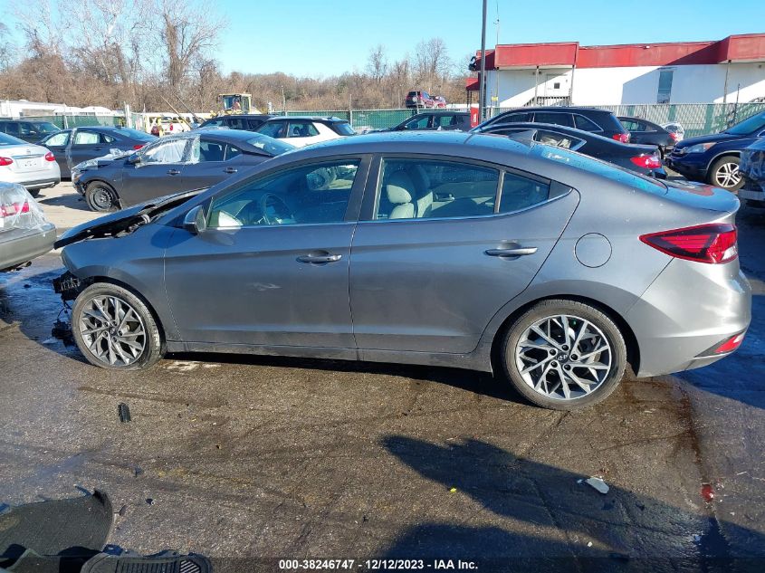 2020 HYUNDAI ELANTRA LIMITED - 5NPD84LF9LH516592
