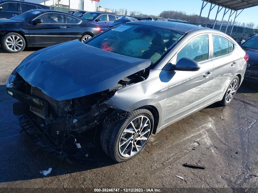 2020 HYUNDAI ELANTRA LIMITED - 5NPD84LF9LH516592