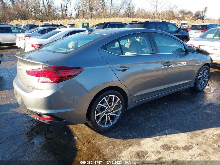 2020 HYUNDAI ELANTRA LIMITED - 5NPD84LF9LH516592