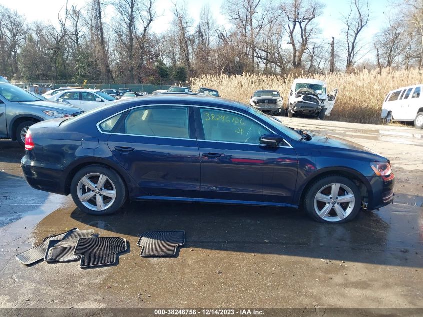 2014 VOLKSWAGEN PASSAT SE - 1VWBT7A37EC085813