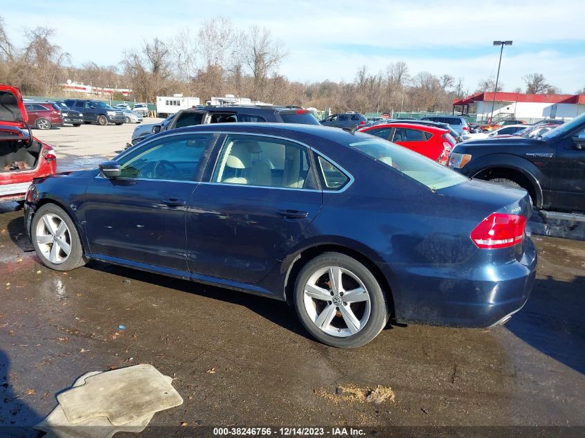 2014 VOLKSWAGEN PASSAT SE - 1VWBT7A37EC085813
