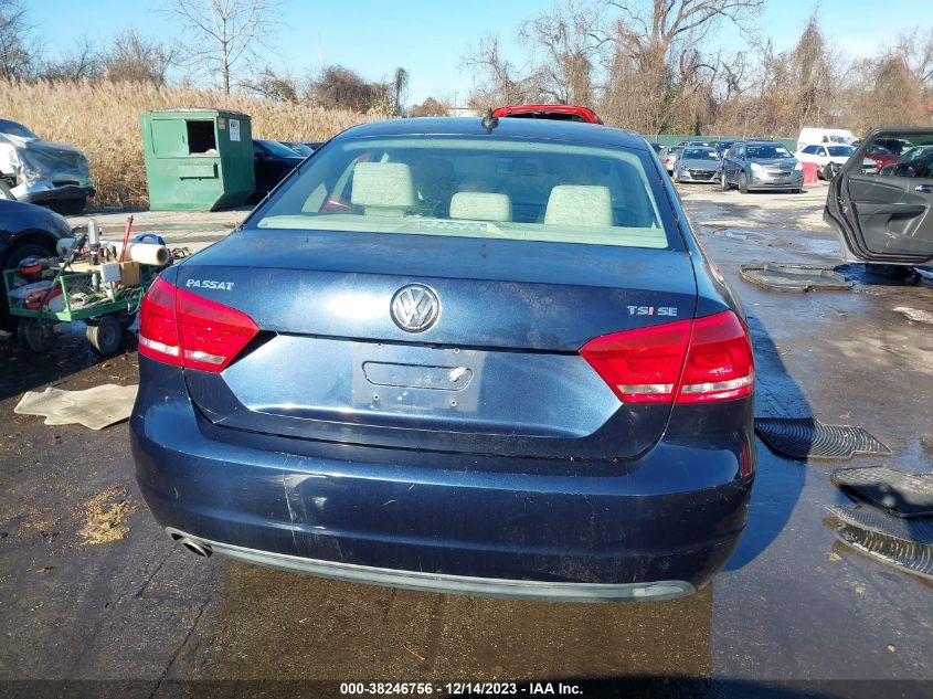 2014 VOLKSWAGEN PASSAT SE - 1VWBT7A37EC085813