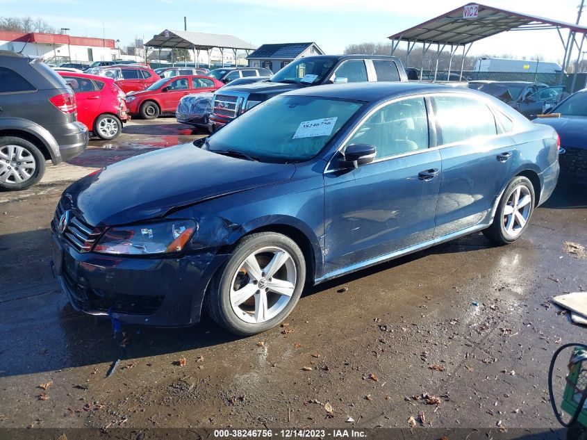 2014 VOLKSWAGEN PASSAT SE - 1VWBT7A37EC085813