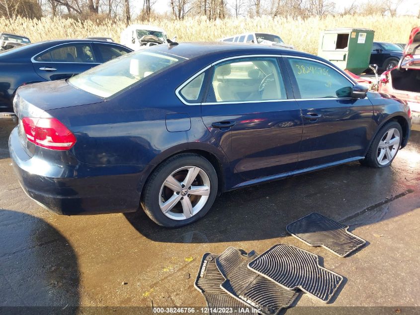 2014 VOLKSWAGEN PASSAT SE - 1VWBT7A37EC085813