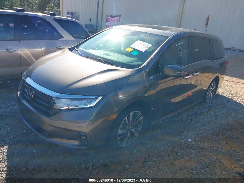 5FNRL6H80NB037277 2022 HONDA ODYSSEY, photo no. 2