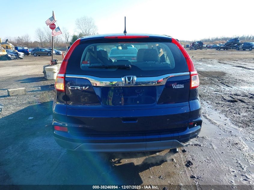 2015 HONDA CR-V LX - 3CZRM3H36FG715827