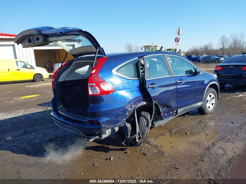 2015 HONDA CR-V LX - 3CZRM3H36FG715827