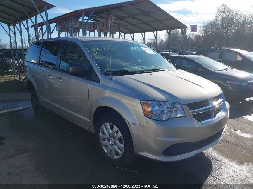 2015 DODGE GRAND CARAVAN AVP/SE - 2C4RDGBG4FR606205