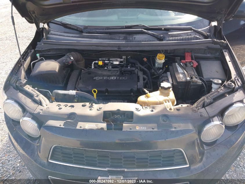 2013 CHEVROLET SONIC LT - 1G1JC5SH8D4107557