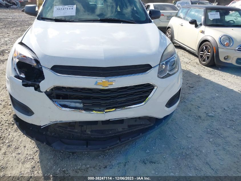 2017 CHEVROLET EQUINOX LS - 2GNFLEEK0H6144862