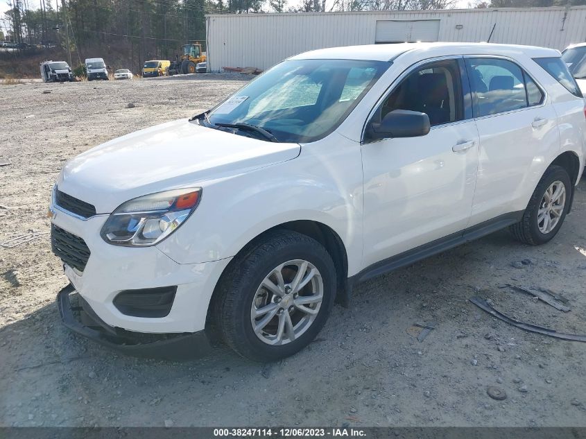 2017 CHEVROLET EQUINOX LS - 2GNFLEEK0H6144862