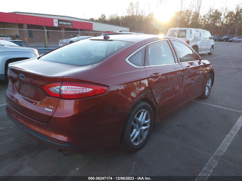 2014 FORD FUSION SE - 3FA6P0HD1ER218989