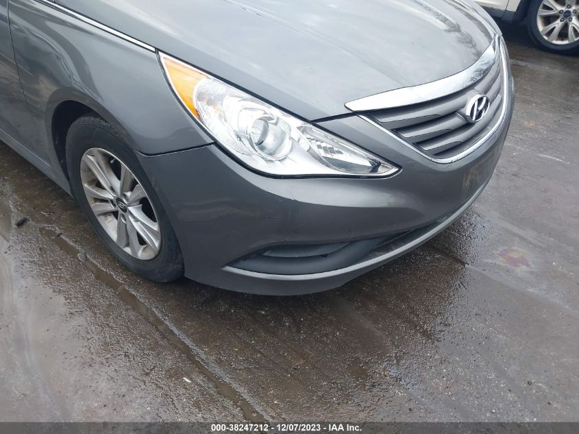 2014 HYUNDAI SONATA GLS - 5NPEB4AC6EH855117