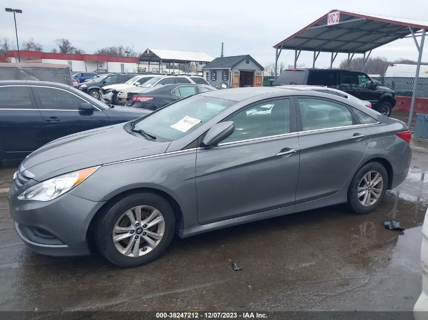 2014 HYUNDAI SONATA GLS - 5NPEB4AC6EH855117