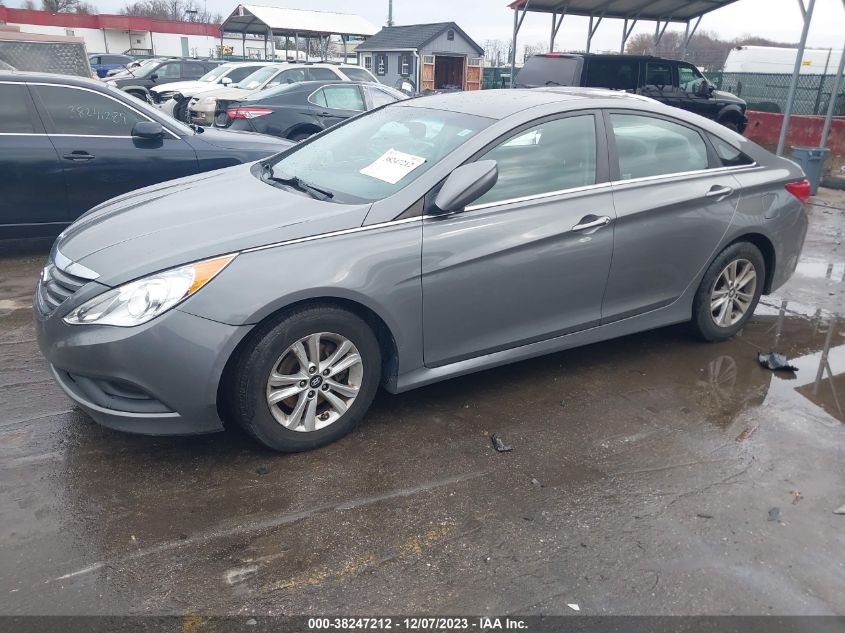 2014 HYUNDAI SONATA GLS - 5NPEB4AC6EH855117