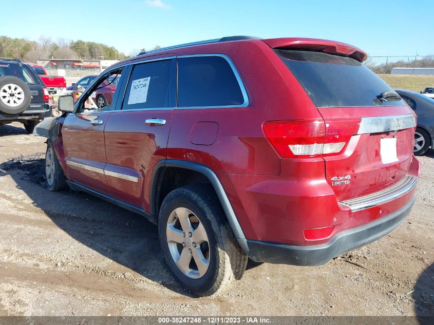 2013 JEEP GRAND CHEROKEE LIMITED - 1C4RJFBG7DC656363