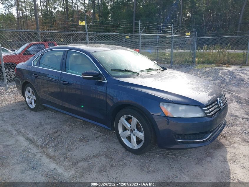 2013 VOLKSWAGEN PASSAT SE - 1VWBP7A35DC052845