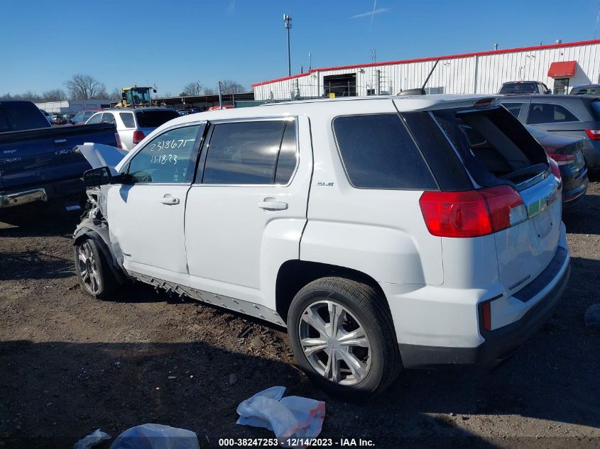 2017 GMC TERRAIN SLE-1 - 2GKFLSEK3H6300758