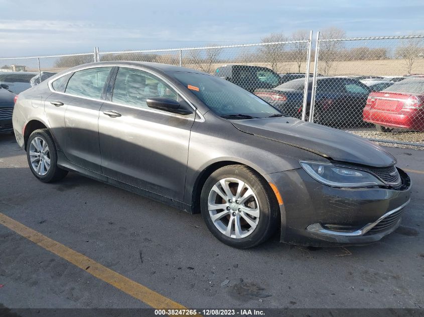 2015 CHRYSLER 200 LIMITED - 1C3CCCAB1FN743496