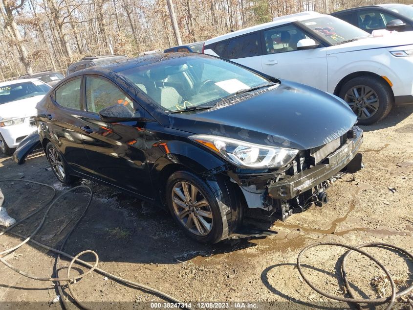 2016 HYUNDAI ELANTRA SE - KMHDH4AE4GU628413