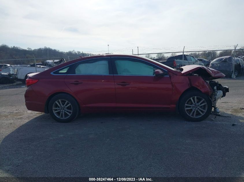 2015 HYUNDAI SONATA SE - 5NPE24AF4FH201941