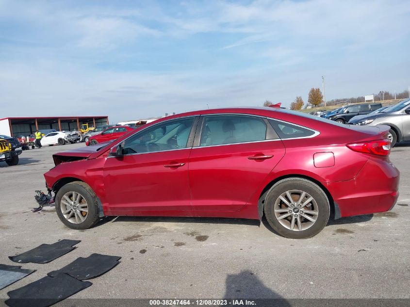 2015 HYUNDAI SONATA SE - 5NPE24AF4FH201941