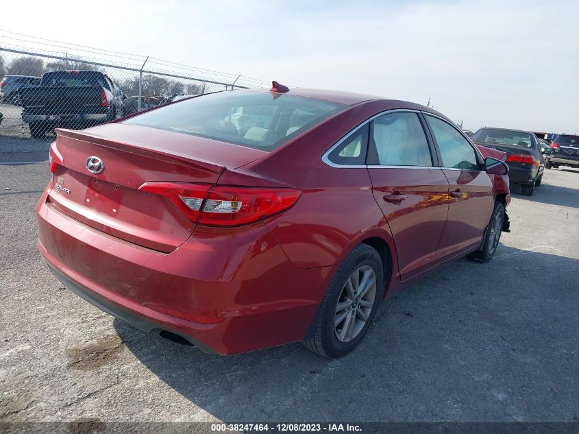 2015 HYUNDAI SONATA SE - 5NPE24AF4FH201941