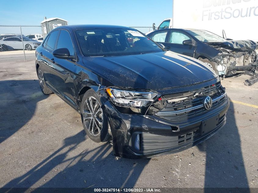 Lot #2536952593 2023 VOLKSWAGEN JETTA 1.5T SPORT salvage car