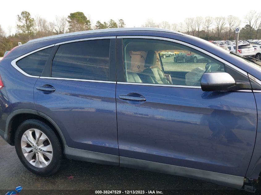 2014 HONDA CR-V EX-L - 2HKRM4H74EH665708