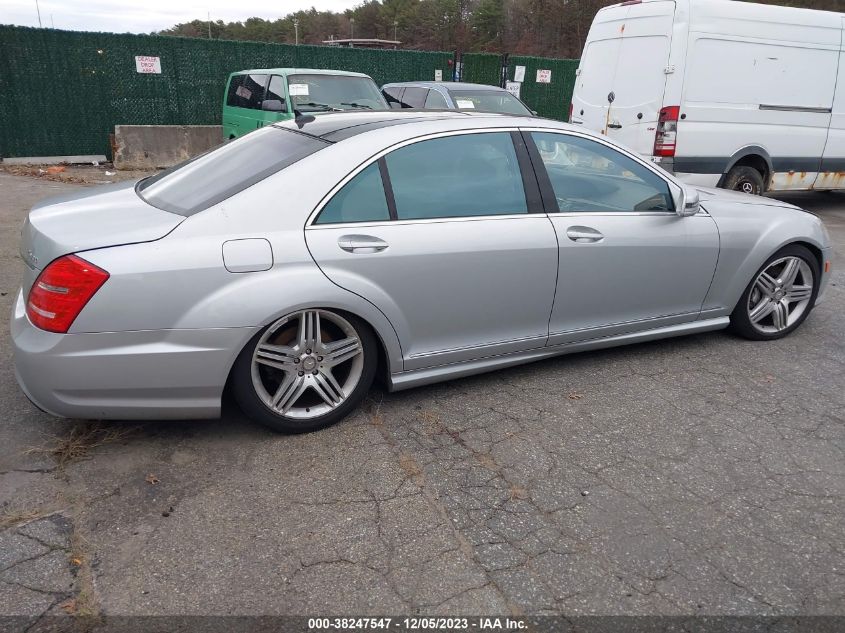 2013 MERCEDES-BENZ S-CLASS S 550 WDDNG9EB8DA521554