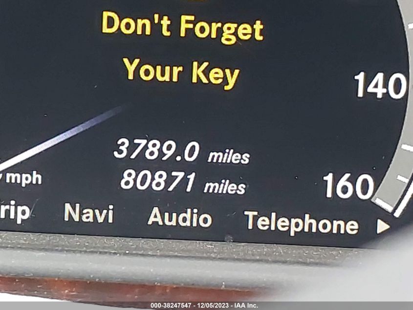 2013 MERCEDES-BENZ S-CLASS S 550 WDDNG9EB8DA521554