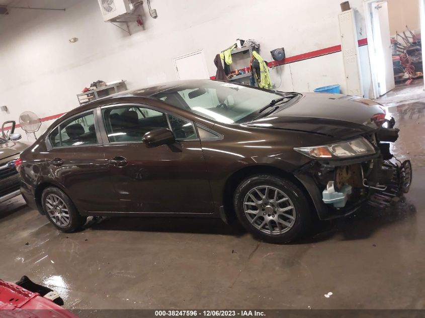2014 HONDA CIVIC LX - 2HGFB2F57EH542672
