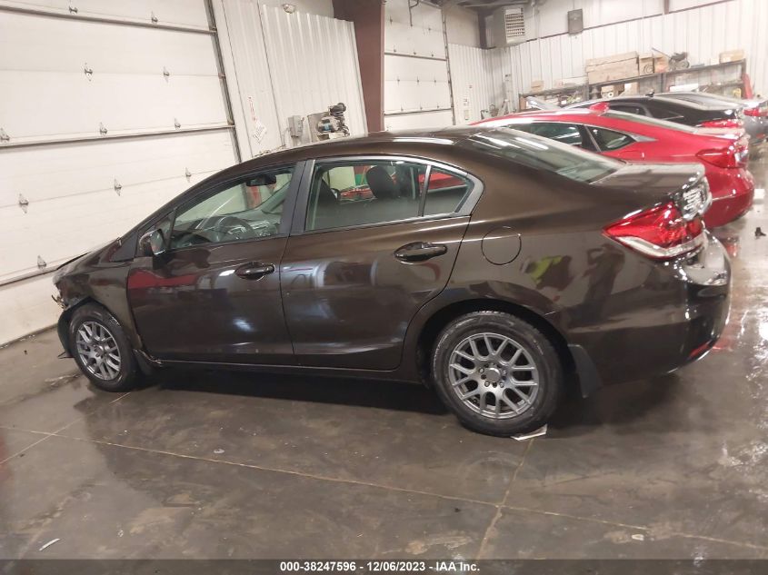 2014 HONDA CIVIC LX - 2HGFB2F57EH542672
