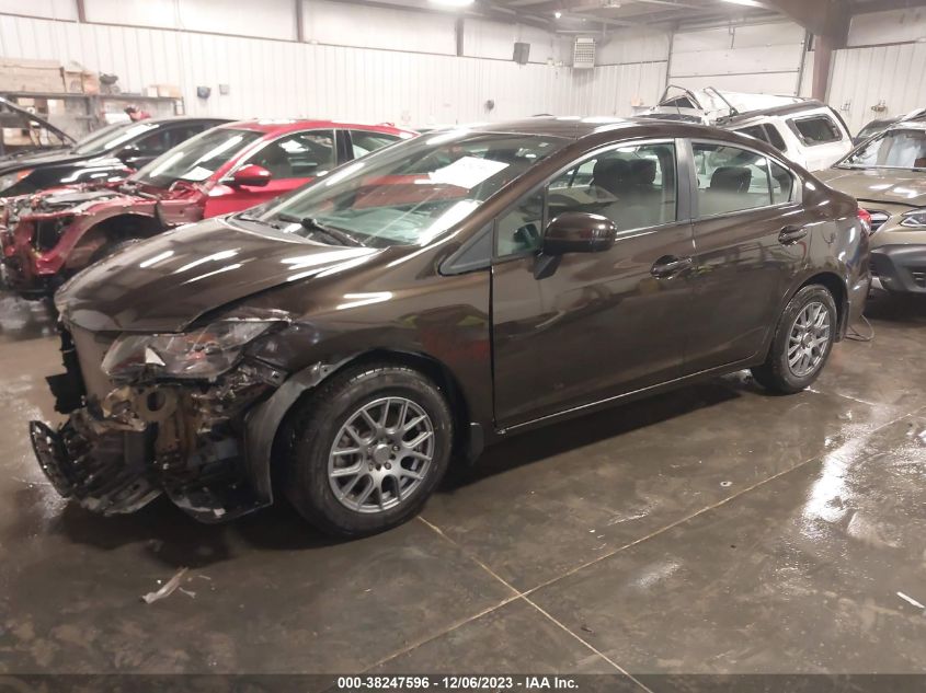 2014 HONDA CIVIC LX - 2HGFB2F57EH542672