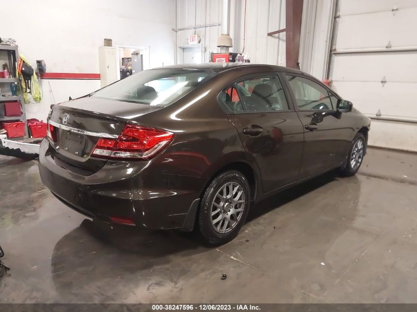 2014 HONDA CIVIC LX - 2HGFB2F57EH542672